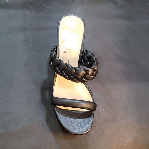 BRAND NEW REPORT DOUBLE STRAP ROUND OPEN TOE BLOCK HEEL SANDAL - Picture 1 of 14